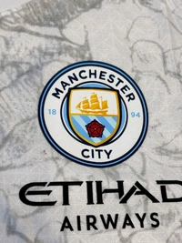 Manchester City 25/26 Away Player Edition Half Sleeve  - XL
