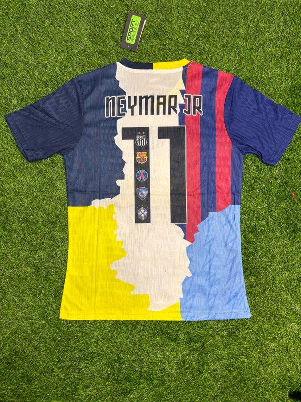 Neymar Jr Tribute Combo Jersey  Player Edition Half Sleeve  - M