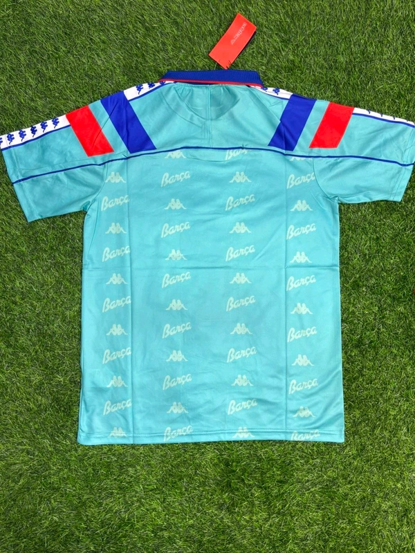 Retro FC Barcelona 1992/93 Away Half Sleeve  - S