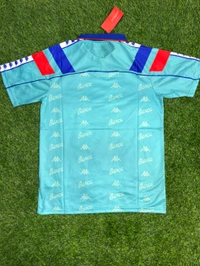 Retro FC Barcelona 1992/93 Away Half Sleeve  - L