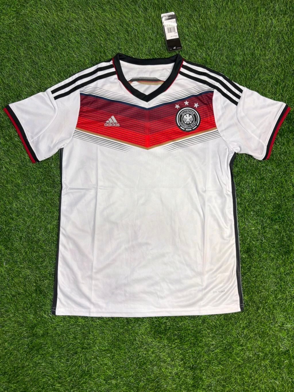 Retro Argentina 2014 World Cup Final Half Sleeve With Short