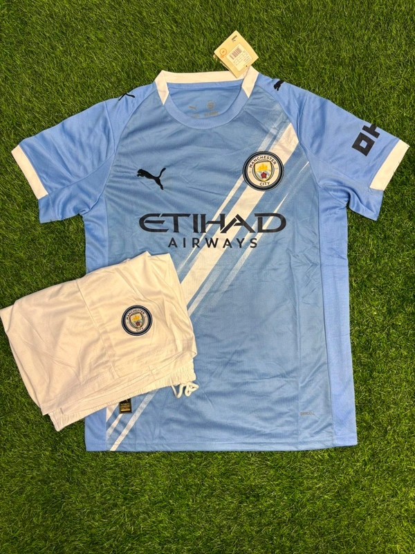 Manchester City 25/26 Home Fan Edition With Short  - XL
