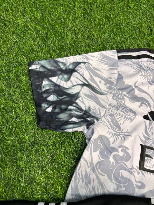 Madrid 2025 White & Grey Dragon Fan Edition With Short  - M