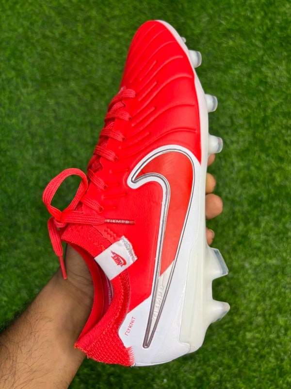 Tiempo Legend 10 Elite Red Colour FG With Lace - 8.5