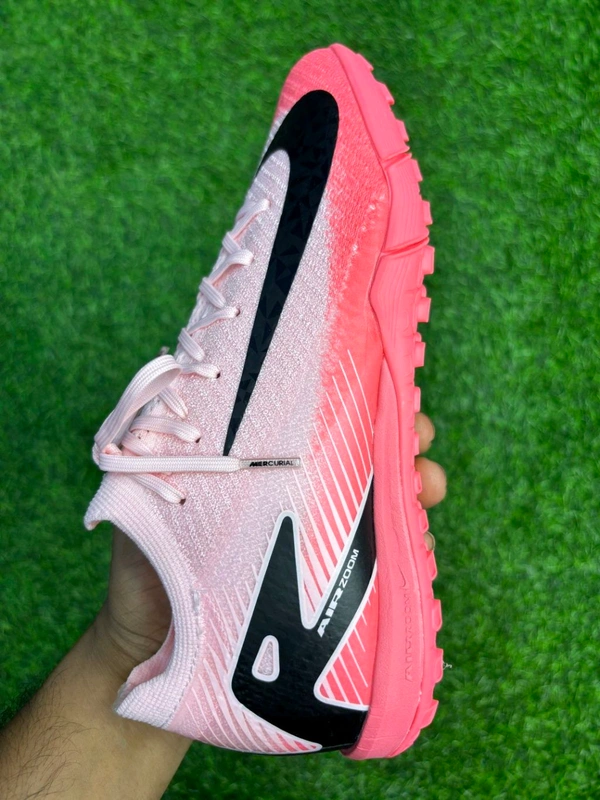 Mercurial Vapor 16 Elite Pink Black AG/Turf With Lace  - 7
