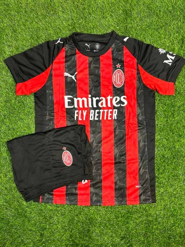 AC Milan 25/26 Home Kit Fan Edition With Short  - M