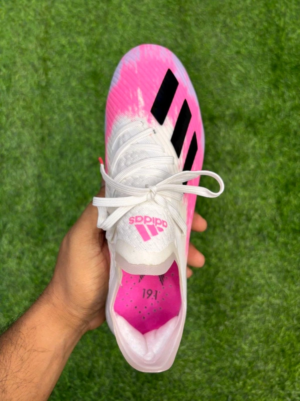 X 19 White Pink Colour FG Low-top With Lace  - 9