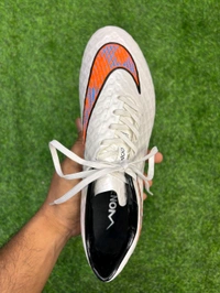 Hypervenom Phantom White Blue FG Low-top With Lace  - 6