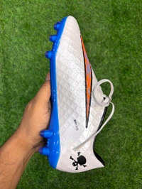 Hypervenom Phantom White Blue FG Low-top With Lace  - 6