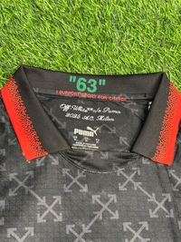 AC Milan X Off-white Black/Green 4th Kit Player Edition  - XXL