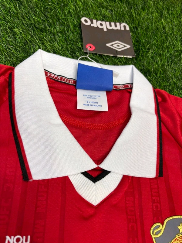 Retro Manchester United 1999 UEFA Final Jersey Half Sleeve  - XL