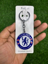 Football Clubs Metal Key Chain(1 Piece) - Real Madrid