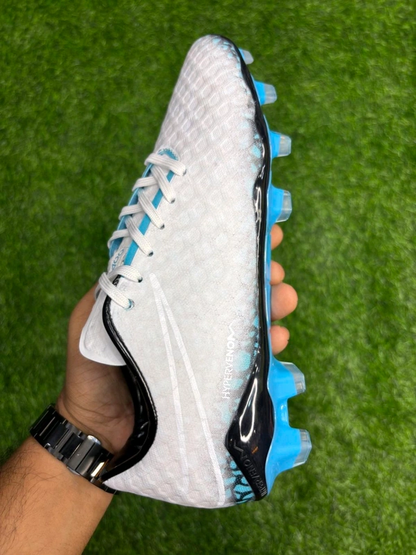 Hypervenom Phantom 3 White Low-top FG With Lace(Colour Changing) - 7