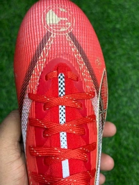 Ultra Ultimate Red & Gold Low-Top FG With Lace - 6