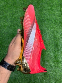 Ultra Ultimate Red & Gold Low-Top FG With Lace - 6.5
