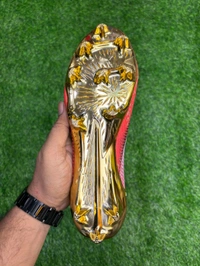 Ultra Ultimate Red & Gold Low-Top FG With Lace - 6.5