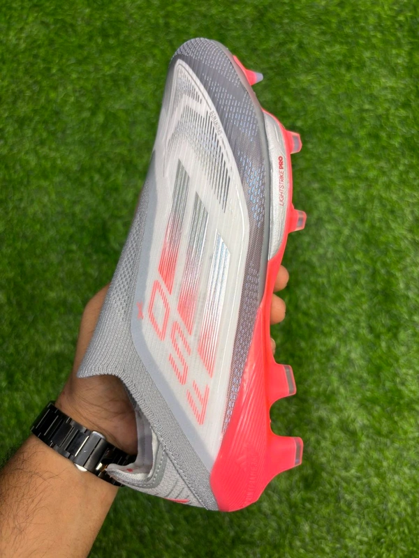 F50+ Grey & Orange FG Low-top Without Lace - 7.5