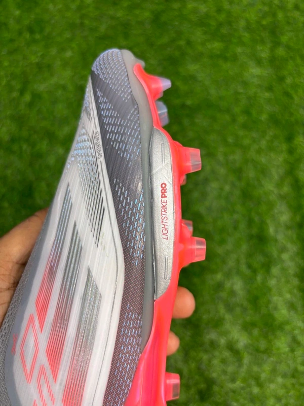 F50+ Grey & Orange FG Low-top Without Lace - 7.5
