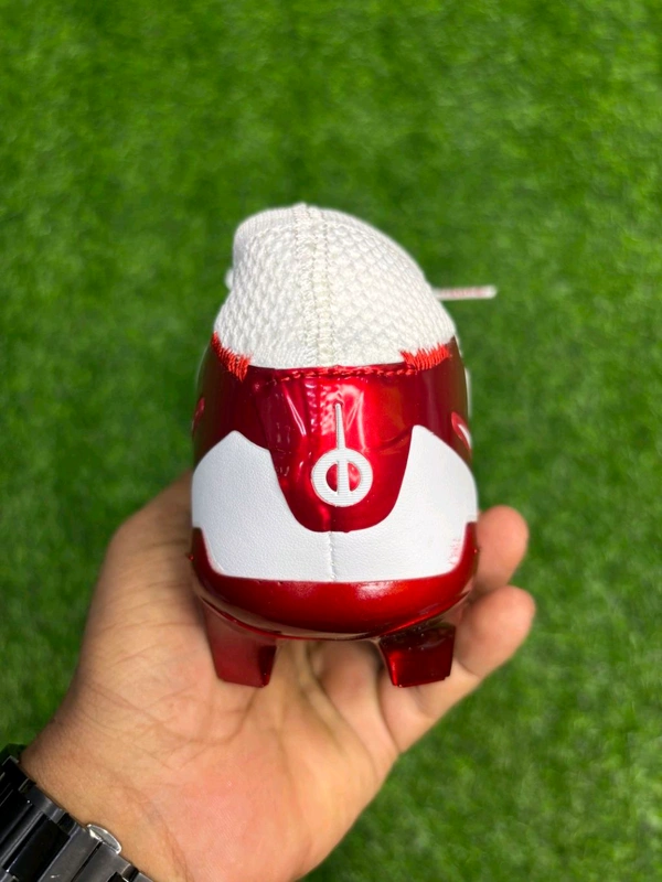 Tiempo Legend 10 Elite White Red Low-top FG With Lace  - 6