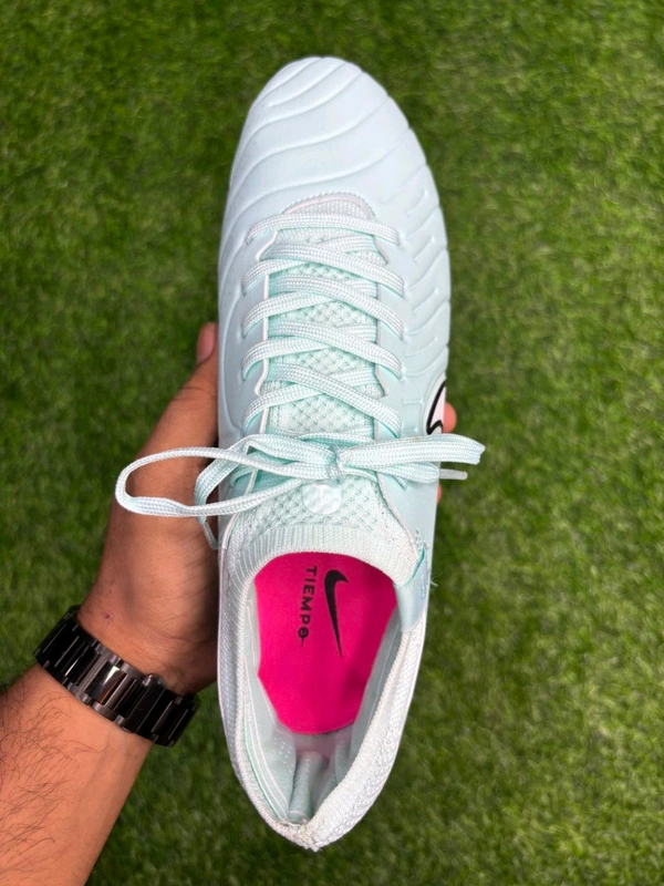 Tiempo Legend 10 Elite Pastel Blue Low-top FG With Lace - 7.5