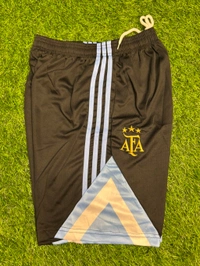 Argentina 2025 Pre-match Black Kit Fan Edition With Short  - XL