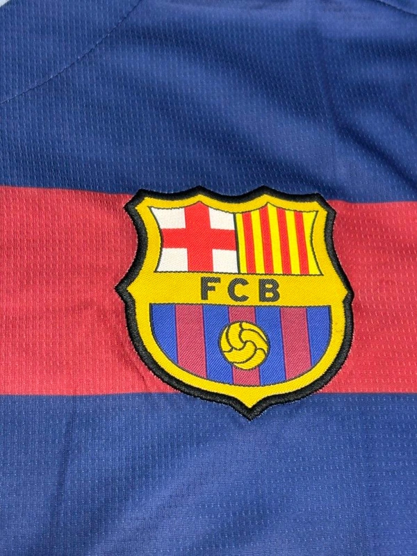 Retro FC Barcelona 15/16 Home Kit Fan Edition With Short  - L