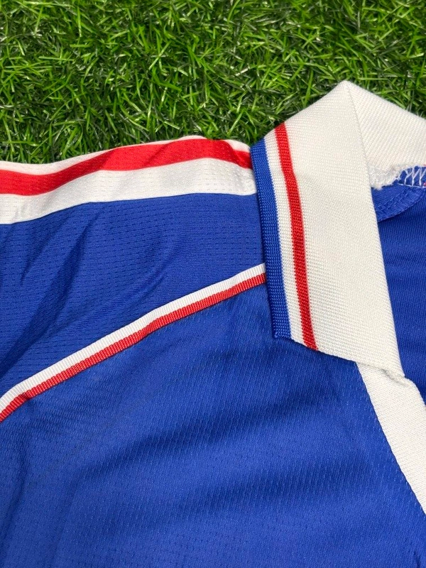 Retro France 1998 World Cup Home Kit Fan Edition With Short  - XL