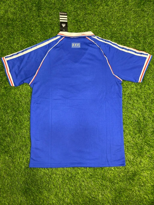 Retro France 1998 World Cup Home Kit Fan Edition With Short  - XL