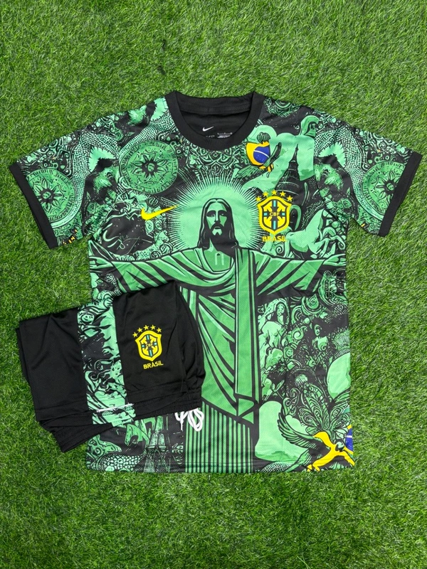 Brazil X Jesus Special Kit Fan Edition With Short - XL