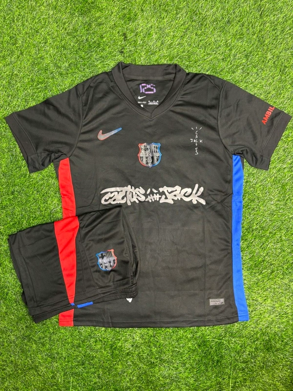 FC Barcelona 24/25 Away Travis Scott Fan Edition With Short - M