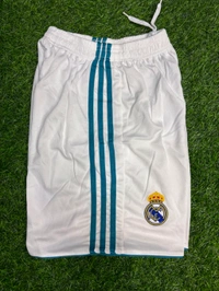Retro Madrid 2017/18 Home Kit Fan Edition With Short - M