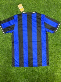 Retro Inter Milan 2009/10 Home Kit Fan Edition With Short  - XL