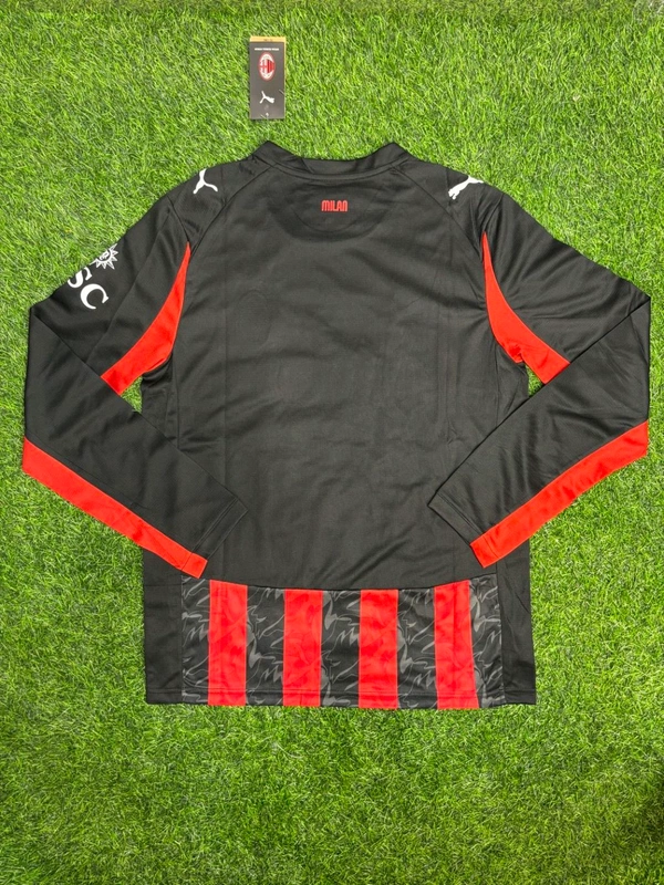 AC Milan 25/26 Home Kit Master Edition Full Sleeve  - M