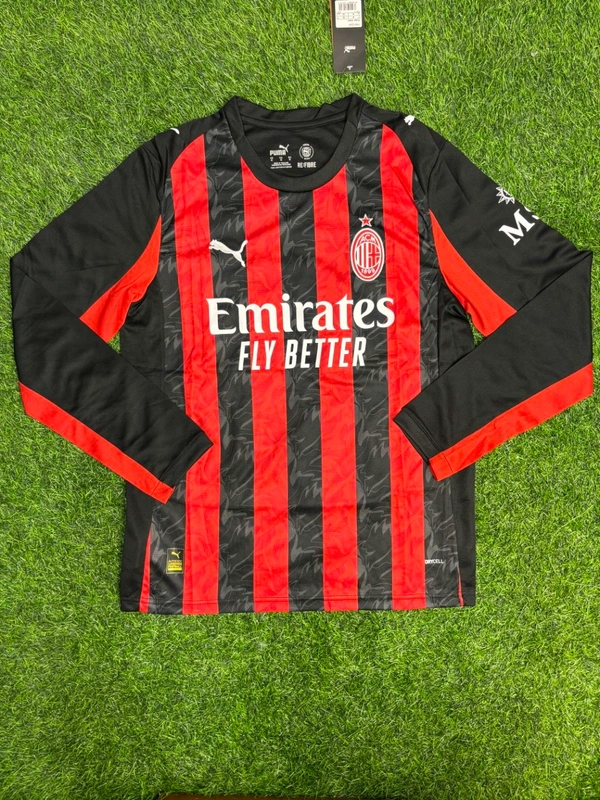 AC Milan 25/26 Home Kit Master Edition Full Sleeve  - L