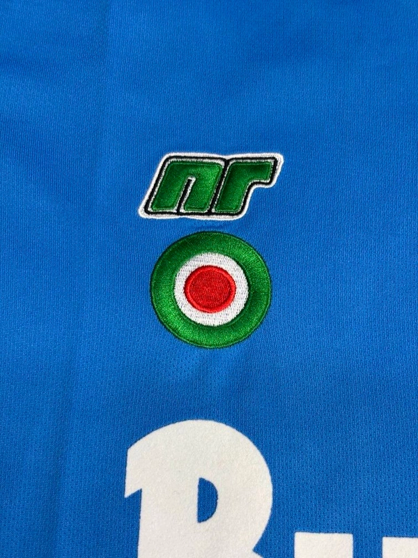 Retro Napoli Home 1987-88 Season Maradona Kit - L