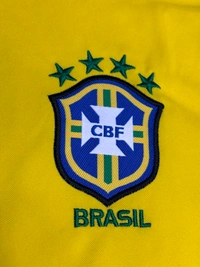 Retro Brazil 1998 World Cup Jersey Half Sleeve  - M