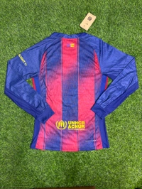 FC Barcelona 25/26 Home Kit Player Edition Full Sleeve  - XXL