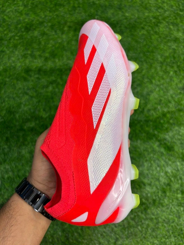 Crazyfast Red Without Lace Low-top FG - 8