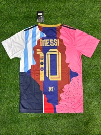Messi Tribute Combo Jersey Fan Edition With Short  - S