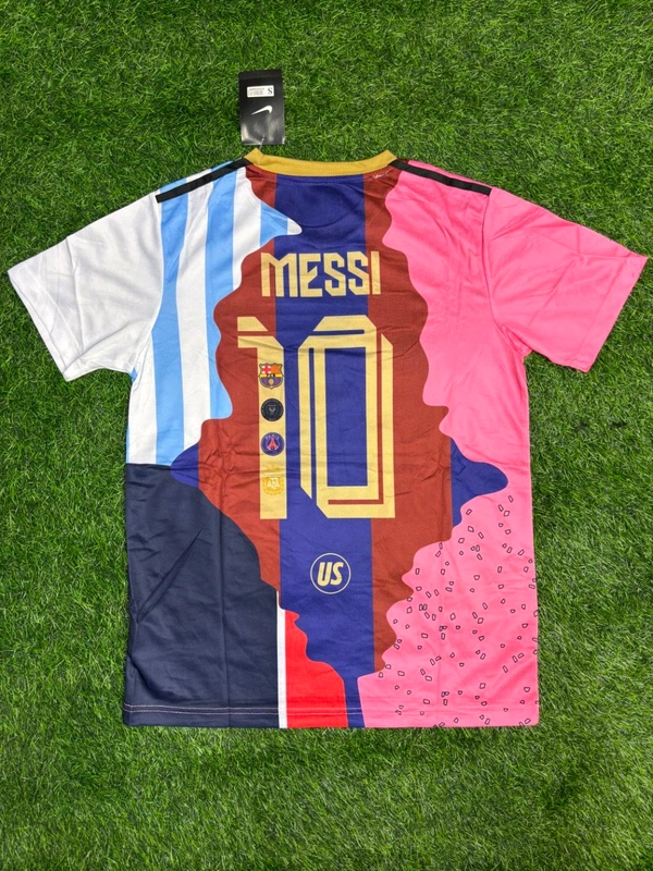 Messi Tribute Combo Jersey Fan Edition With Short  - S