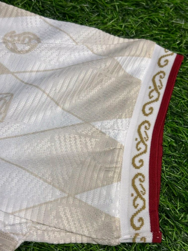 Bayern Munich 125th Aniversary White Polo Jersey Player Edition  - M