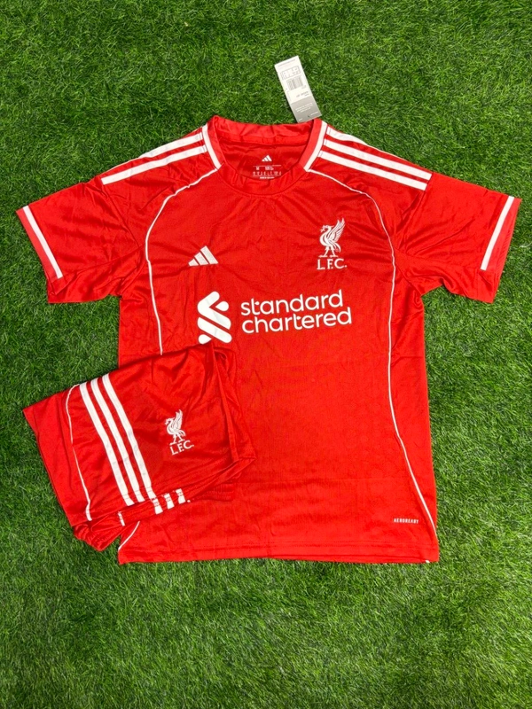 Liverpool FC 25/26 Home Kit Fan Edition With Short - S