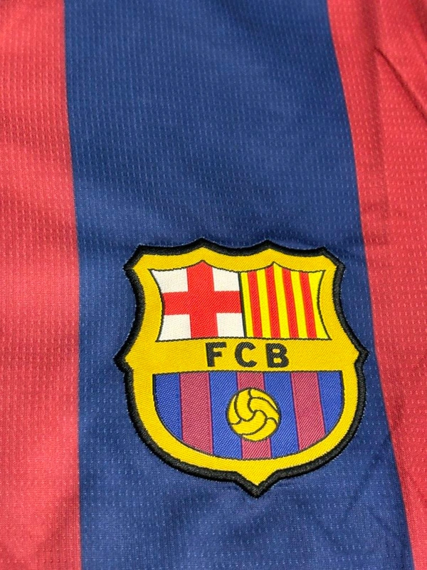 Retro FC Barcelona 14/15 Home Kit Fan Edition With Short  - M