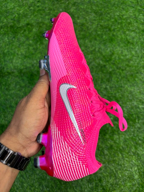Mercurial Vapor 13 Elite Pink FG With Lace ( Kylian Mbappe) - 5.5