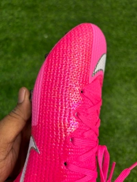 Mercurial Vapor 13 Elite Pink FG With Lace ( Kylian Mbappe) - 5.5