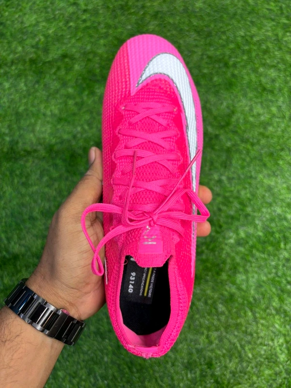 Mercurial Vapor 13 Elite Pink FG With Lace ( Kylian Mbappe) - 8.5