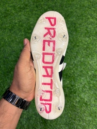 Predator Elite Cream Colour FG Low-top With Lace  - 9