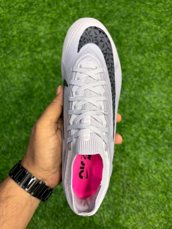 Mercurial Superfly 9 Elite Grey Low-top FG With Lace  - 5.5
