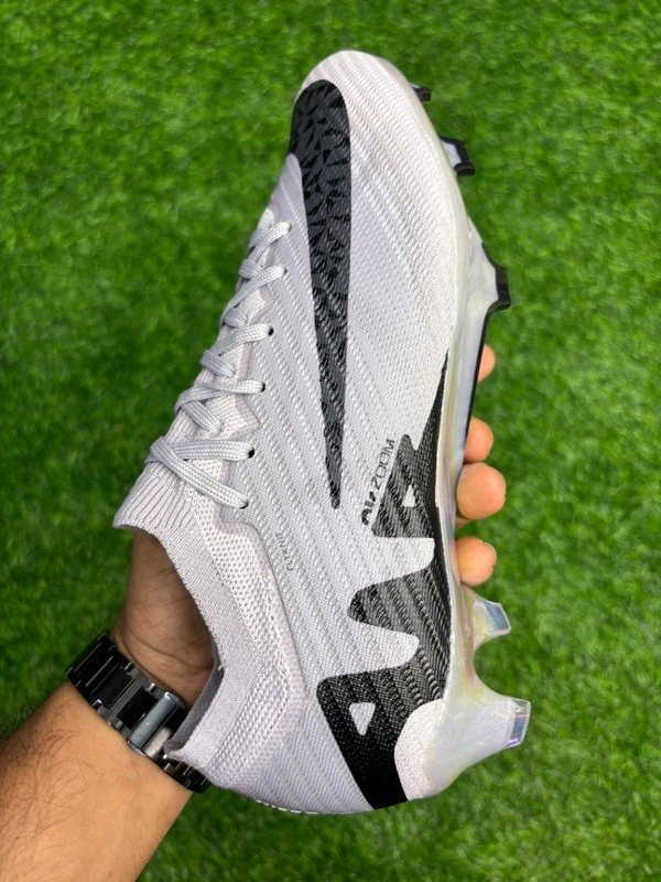 Mercurial Superfly 9 Elite Grey Low-top FG With Lace  - 7.5