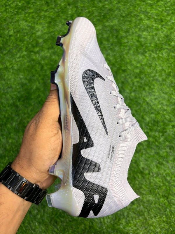Mercurial Superfly 9 Elite Grey Low-top FG With Lace  - 7.5